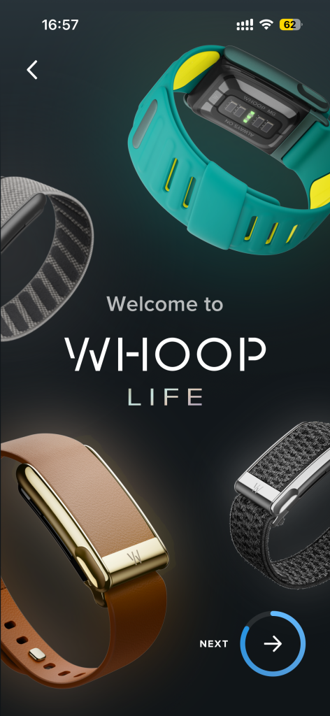 WHOOP手环激活/配对教程